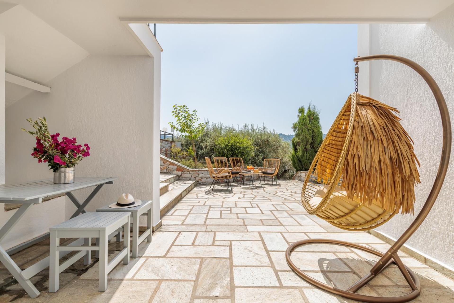 סקופלוס טאון Ourania Studios & Apartments מראה חיצוני תמונה
