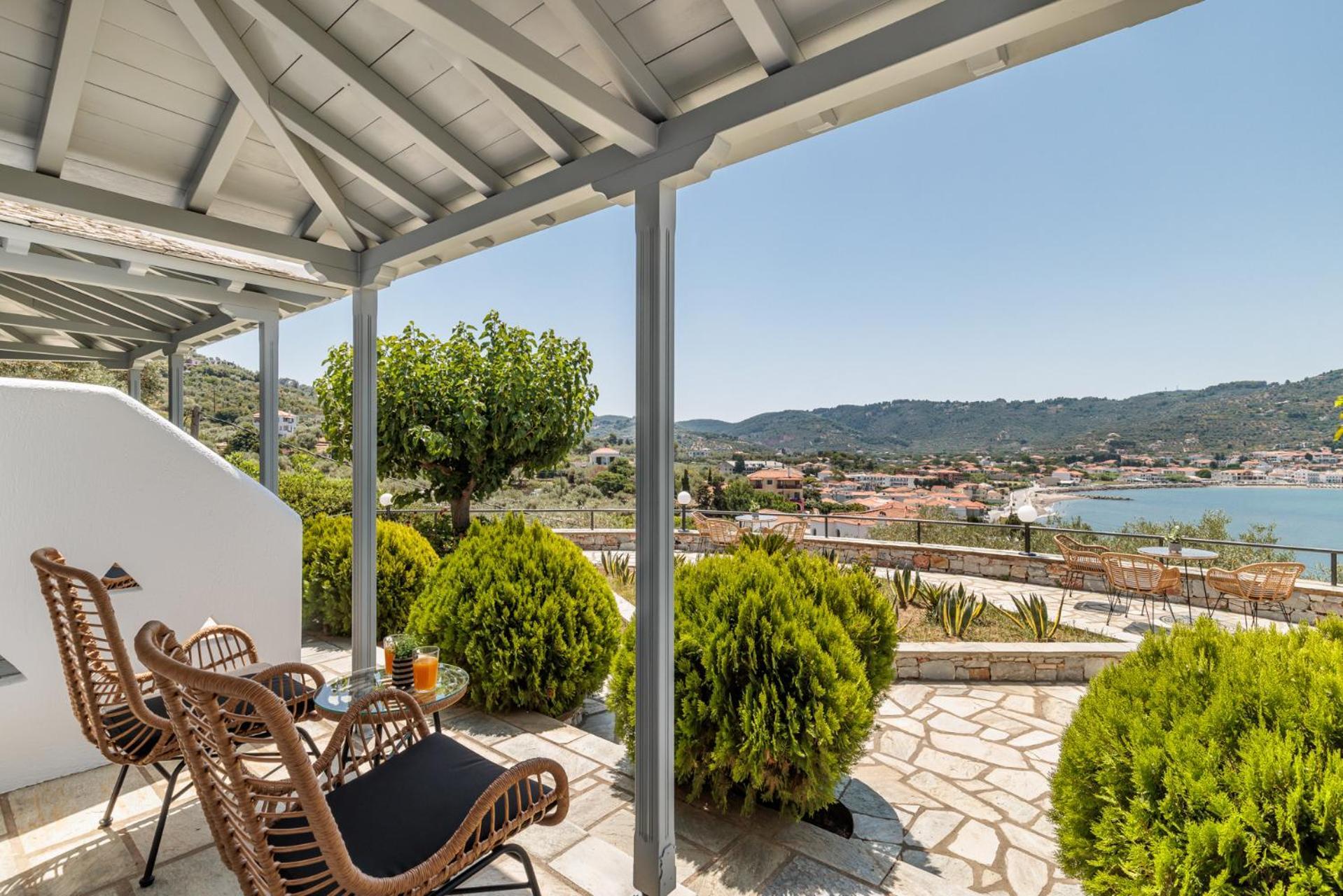 סקופלוס טאון Ourania Studios & Apartments מראה חיצוני תמונה