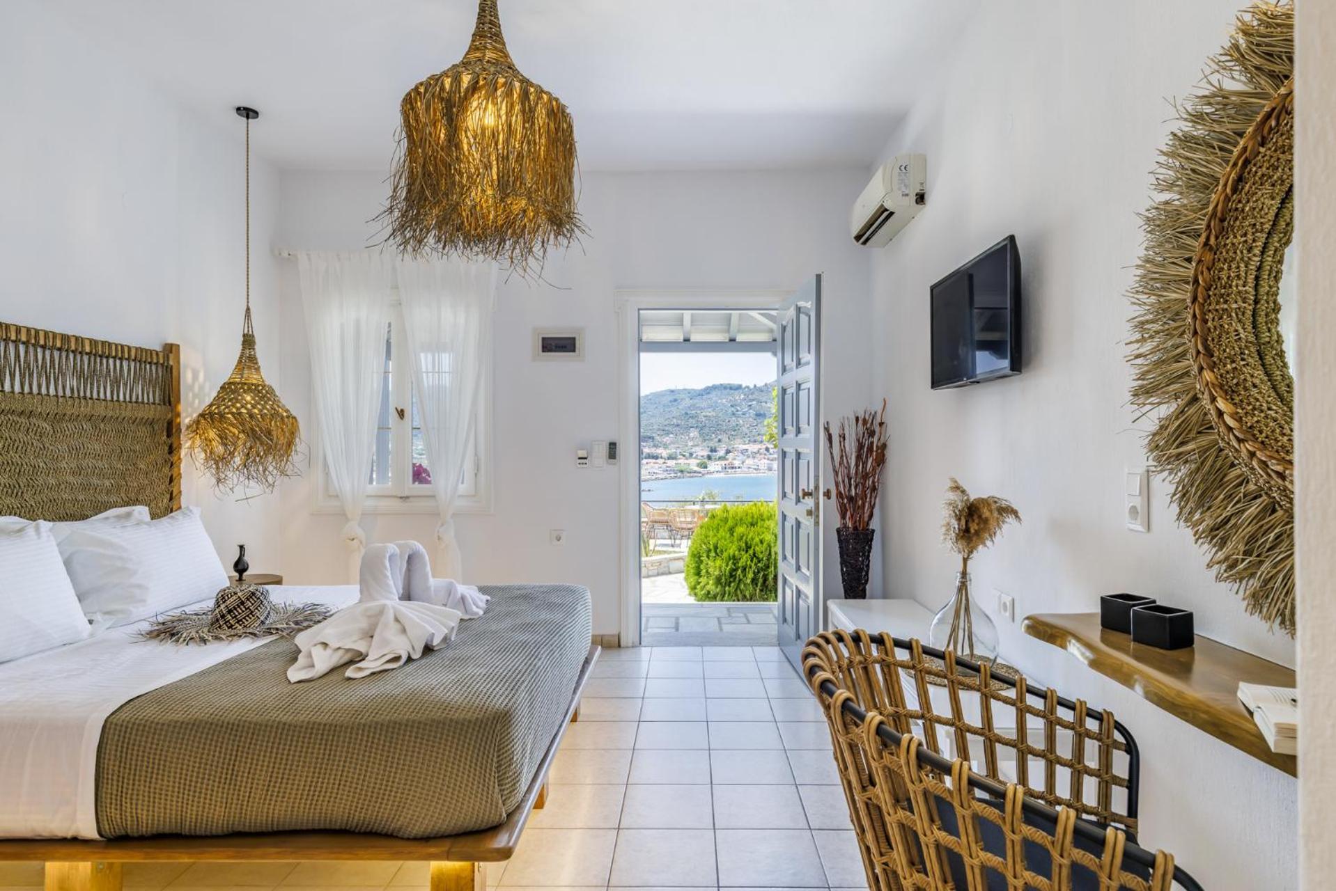 סקופלוס טאון Ourania Studios & Apartments מראה חיצוני תמונה